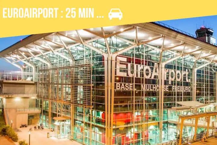 Super Appartement - Centre-Ville Mulhouse 4Pers 外观 照片